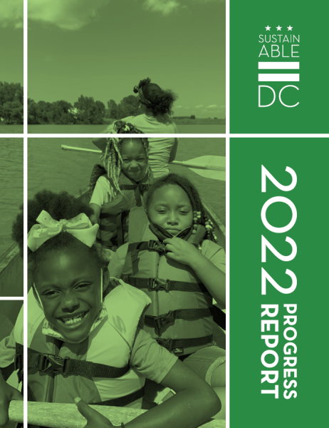 Cover of the 2017 Sustainable DC Progress Report
