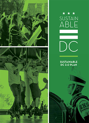 Cover of the Sustainable DC 2.0 Plan